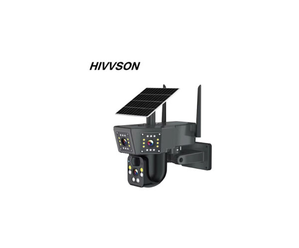 Camera Solaire Trois écrans basse consommation