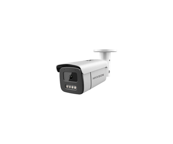 HV-2CD2T47G2-LU  Caméra IP PoE Bullet 4 MP Objectif : 3,6mm, Audio, onvif, projecteur Led