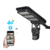 Camera lampadaire solaire 4G 3Ecrans 4K