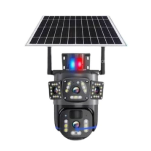 Camera Solaire 4G détection mouvement, alarme, audio, Ecrans X3