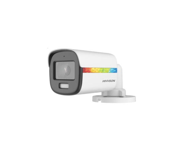 HV-2CD1D27G2-LU          Caméra Bullet IP PoE 4MP Objectif 3,6MM Audio. Compatible  Onvif, projecteur led