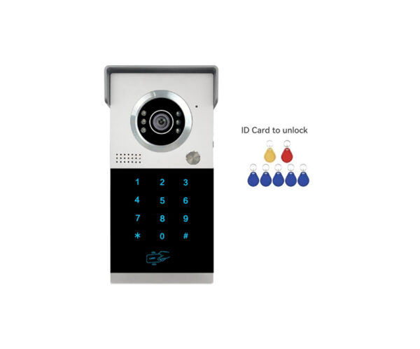 Visiophone Filaire connecté avec badge