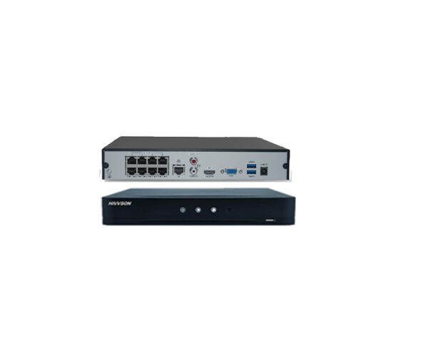 HV-7608NI-K1/8P    NVR IP 8ports PoE Audio 4K série K