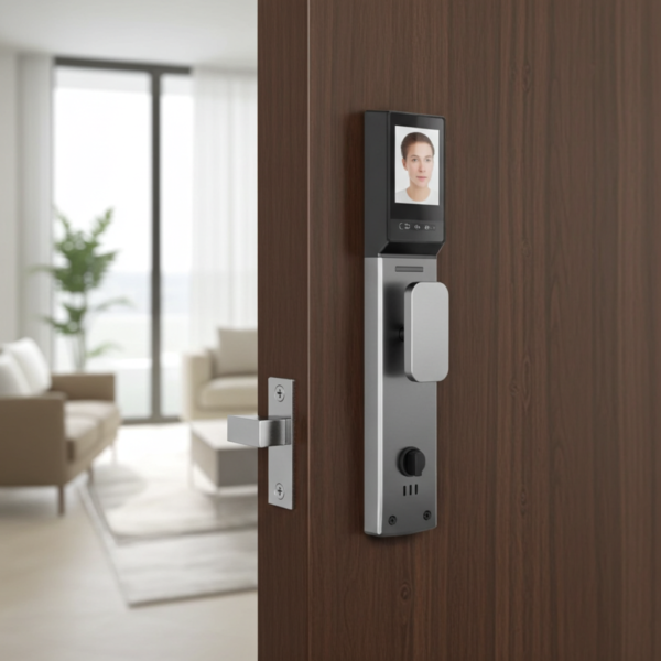 XMSH B62S Serrure intelligente INN® 3D reconnaissance faciale empreinte digitale entièrement automatique serrure électronique écran tactile