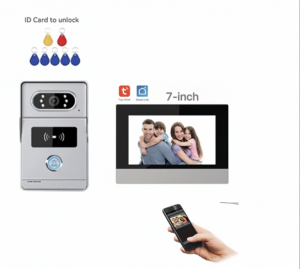 Kit visiophone connecté avec Badge intégré.