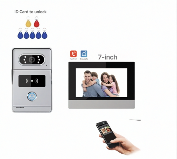 Caméra-IP-PoE-Dome-4-MP-Objectif-_-3,6mm,-Audio,-onvif-edited (2) Kit visiophone connecté avec Badge intégré.